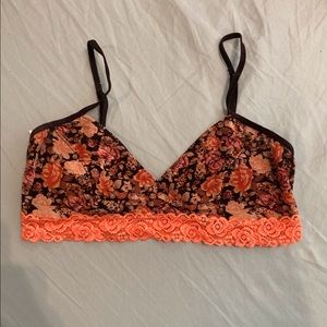 Free people intimately mesh bralette S